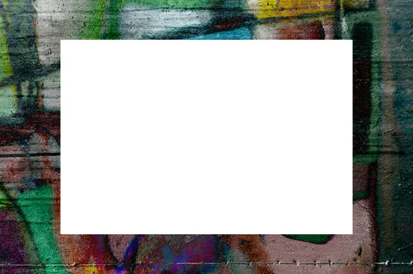 Moldura Colorida Abastract Com Espaço Vazio Para Imagem Texto — Fotografia de Stock
