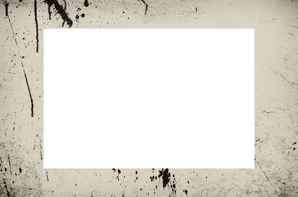 Rama Grunge Owa Tekstura Odporna Warunki Atmosferyczne Kopiuj Miejsce Środku — Zdjęcie stockowe