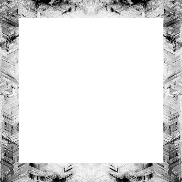 Old Grunge Vintage Texture Retro Pattern Square Frame Empty Space — Stock Photo, Image