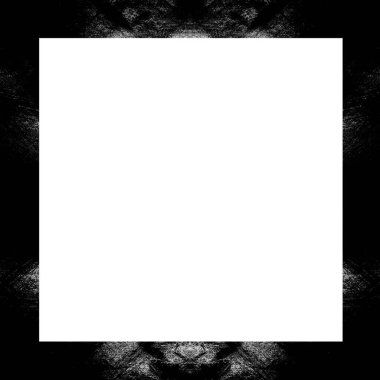 Grunge çerçeve, siyah beyaz dokular. Görüntü ya da reklam metni için alanı ortaya kopyala.   