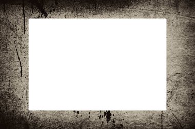 Çamur çerçeve, hava durumu. Görüntü ya da reklam metni için alanı ortaya kopyala.   