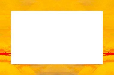 Yaşlı Grunge soyulmuş, soyulmuş, plastik duvarlı, soyulmuş antika çatallı desenli bir çerçeve. Retro Stucco çizilmiş desen. Resim ve Metin için Boş Alan. 