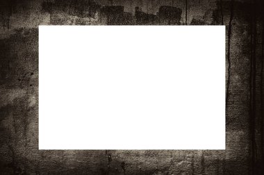 Çamur çerçeve, hava durumu. Görüntü ya da reklam metni için alanı ortaya kopyala.   