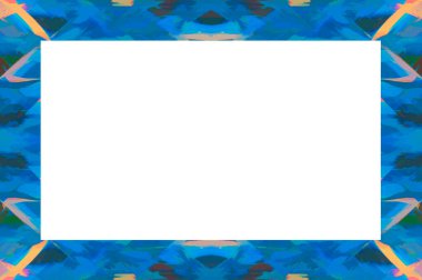 Yaşlı Grunge soyulmuş, soyulmuş, plastik duvarlı, soyulmuş antika çatallı desenli bir çerçeve. Retro Stucco çizilmiş desen. Resim ve Metin için Boş Alan. 