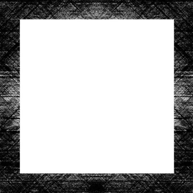 Grunge çerçeve, siyah beyaz dokular. Görüntü ya da reklam metni için alanı ortaya kopyala.   