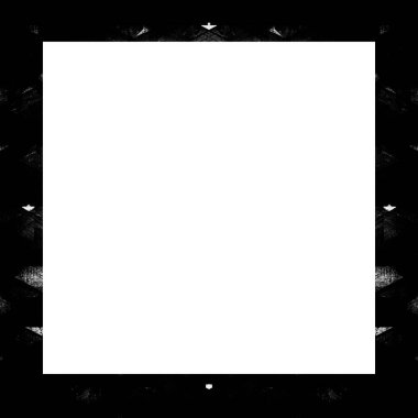 Retro desenli eski grunge vintage desen, kare çerçeve resim için boş alan, metin.