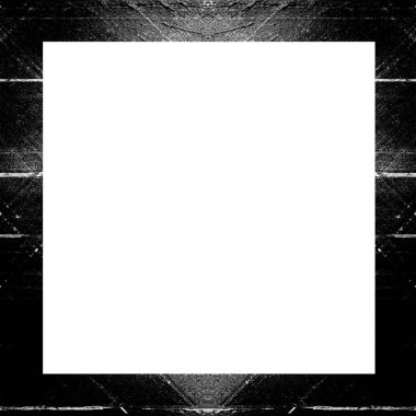 Grunge çerçeve, siyah beyaz dokular. Görüntü ya da reklam metni için alanı ortaya kopyala.   