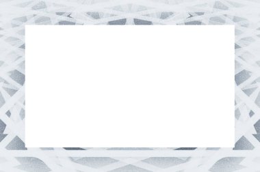 Yaşlı Grunge soyulmuş, soyulmuş, plastik duvarlı, soyulmuş antika çatallı desenli bir çerçeve. Retro Stucco çizilmiş desen. Resim ve Metin için Boş Alan. 