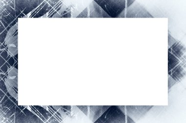 Yaşlı Grunge soyulmuş, soyulmuş, plastik duvarlı, soyulmuş antika çatallı desenli bir çerçeve. Retro Stucco çizilmiş desen. Resim ve Metin için Boş Alan. 