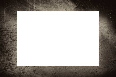 Çamur çerçeve, hava durumu. Görüntü ya da reklam metni için alanı ortaya kopyala.   