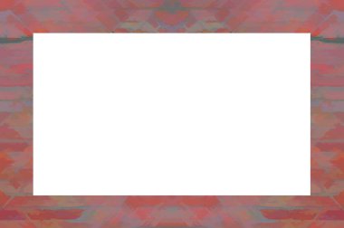 Yaşlı Grunge soyulmuş, soyulmuş, plastik duvarlı, soyulmuş antika çatallı desenli bir çerçeve. Retro Stucco çizilmiş desen. Resim ve Metin için Boş Alan. 