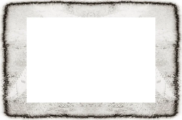 アンティーククラックなテクスチャの抽象的な古いグラウンジ風化皮塗り石膏壁フレーム レトロ スタッコ スクラッチ パターン 画像のための空のスペース テキスト 水平方向の長方形3 2アスペクト比 バナー — ストック写真
