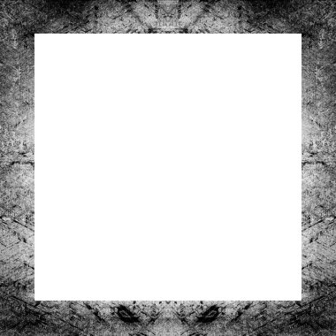 Retro desenli eski grunge vintage desen, kare çerçeve resim için boş alan, metin.
