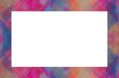 Yaşlı Grunge soyulmuş, soyulmuş, plastik duvarlı, soyulmuş antika çatallı desenli bir çerçeve. Retro Stucco çizilmiş desen. Resim ve Metin için Boş Alan. 