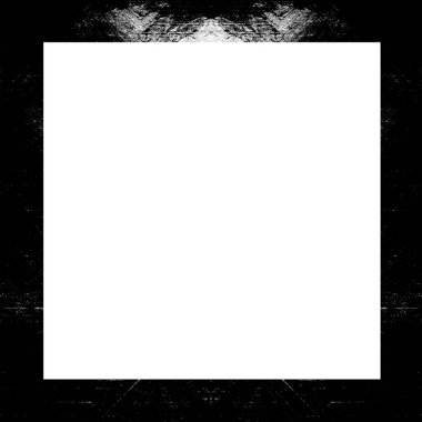 Grunge çerçeve, siyah beyaz dokular. Görüntü ya da reklam metni için alanı ortaya kopyala.   