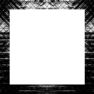 Grunge çerçeve, siyah beyaz dokular. Görüntü ya da reklam metni için alanı ortaya kopyala.   