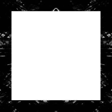 Retro desenli eski grunge vintage desen, kare çerçeve resim için boş alan, metin.