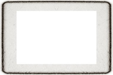 Yaşlı Grunge soyulmuş, soyulmuş, plastik duvarlı, soyulmuş antika çatallı desenli bir çerçeve. Retro Stucco çizilmiş desen. Resim için Boş Alan, Metin. Dikdörtgen yatay 3: 2 Görünüm Oranı Banner