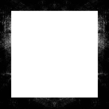 Retro desenli eski grunge vintage desen, kare çerçeve resim için boş alan, metin.