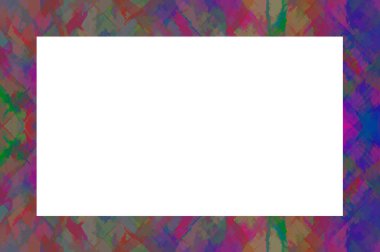 Yaşlı Grunge soyulmuş, soyulmuş, plastik duvarlı, soyulmuş antika çatallı desenli bir çerçeve. Retro Stucco çizilmiş desen. Resim ve Metin için Boş Alan. 