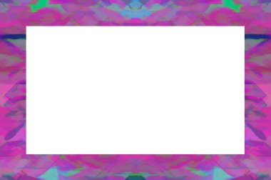 Yaşlı Grunge soyulmuş, soyulmuş, plastik duvarlı, soyulmuş antika çatallı desenli bir çerçeve. Retro Stucco çizilmiş desen. Resim ve Metin için Boş Alan. 