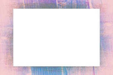 Yaşlı Grunge soyulmuş, soyulmuş, plastik duvarlı, soyulmuş antika çatallı desenli bir çerçeve. Retro Stucco çizilmiş desen. Resim ve Metin için Boş Alan. 