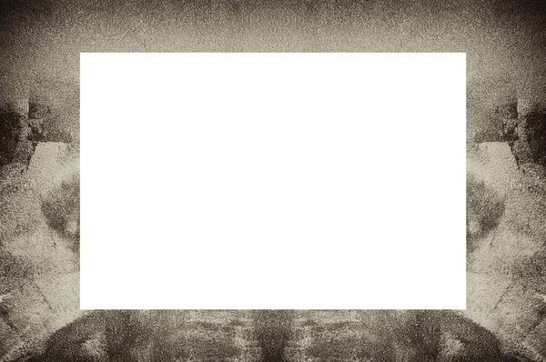 Rama Grunge Owa Tekstura Odporna Warunki Atmosferyczne Kopiuj Miejsce Środku — Zdjęcie stockowe