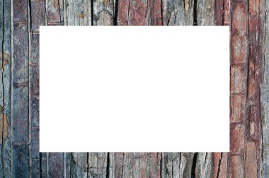 Resim ve Metin için Boş Alan ile soyut renkli çerçeve 