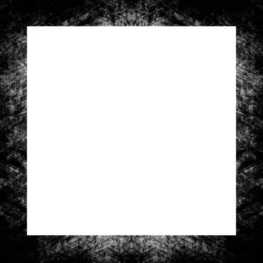 Retro desenli eski grunge vintage desen, kare çerçeve resim için boş alan, metin.
