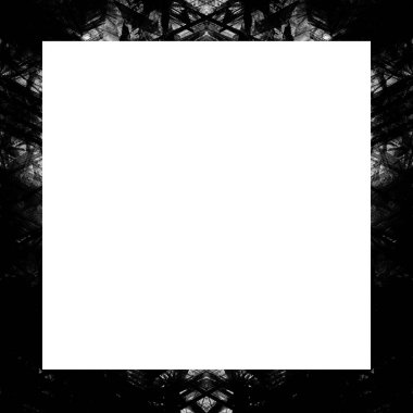 Retro desenli eski grunge vintage desen, kare çerçeve resim için boş alan, metin.