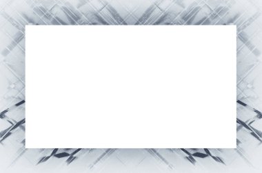 Yaşlı Grunge soyulmuş, soyulmuş, plastik duvarlı, soyulmuş antika çatallı desenli bir çerçeve. Retro Stucco çizilmiş desen. Resim ve Metin için Boş Alan.