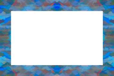 Yaşlı Grunge soyulmuş, soyulmuş, plastik duvarlı, soyulmuş antika çatallı desenli bir çerçeve. Retro Stucco çizilmiş desen. Resim ve Metin için Boş Alan. 