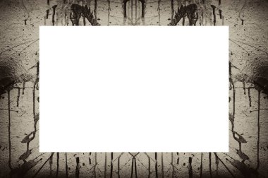 Grunge çerçeve, yıpranmış doku. Görüntü ya da reklam metni için alanı ortaya kopyala.   