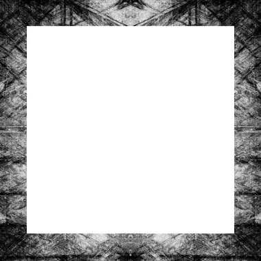 Retro desenli eski grunge vintage desen, kare çerçeve resim için boş alan, metin.