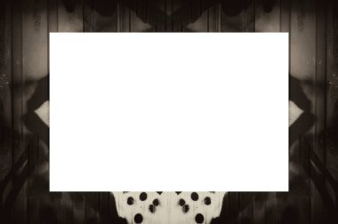 Grunge çerçeve, yıpranmış doku. Görüntü ya da reklam metni için alanı ortaya kopyala.   