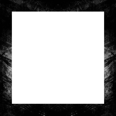 Retro desenli eski grunge vintage desen, kare çerçeve resim için boş alan, metin.