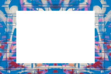 Yaşlı Grunge soyulmuş, soyulmuş, plastik duvarlı, soyulmuş antika çatallı desenli bir çerçeve. Retro Stucco çizilmiş desen. Resim için Boş Alan, Metin. Dikdörtgen yatay 3: 2 Görünüm Oranı Banner