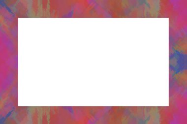 Yaşlı Grunge soyulmuş, soyulmuş, plastik duvarlı, soyulmuş antika çatallı desenli bir çerçeve. Retro Stucco çizilmiş desen. Resim ve Metin için Boş Alan. 