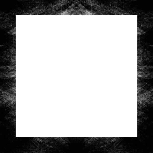 Old Grunge Vintage Texture Retro Pattern Square Frame Empty Space — Stock Photo, Image