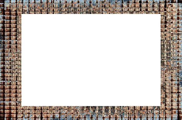 Marco Grunge Textura Meteorológica Copie Espacio Medio Para Texto Imagen — Foto de Stock