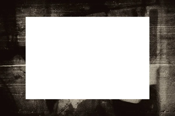 Grunge Frame Verweerde Textuur Kopieer Ruimte Het Midden Voor Beeld — Stockfoto