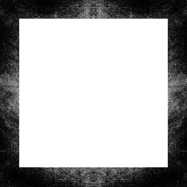 Old Grunge Vintage Texture Retro Pattern Square Frame Empty Space — Stock Photo, Image