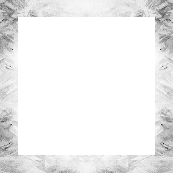 Old Grunge Vintage Texture Retro Pattern Square Frame Empty Space — Stock Photo, Image