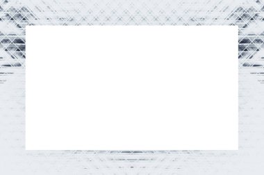 Yaşlı Grunge soyulmuş, soyulmuş, plastik duvarlı, soyulmuş antika çatallı desenli bir çerçeve. Retro Stucco çizilmiş desen. Resim ve Metin için Boş Alan. 