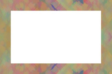 Yaşlı Grunge soyulmuş, soyulmuş, plastik duvarlı, soyulmuş antika çatallı desenli bir çerçeve. Retro Stucco çizilmiş desen. Resim ve Metin için Boş Alan. 