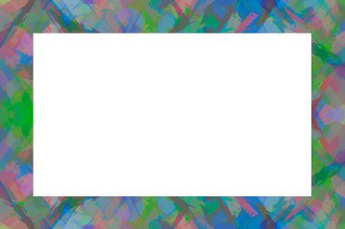 Yaşlı Grunge soyulmuş, soyulmuş, plastik duvarlı, soyulmuş antika çatallı desenli bir çerçeve. Retro Stucco çizilmiş desen. Resim ve Metin için Boş Alan. 