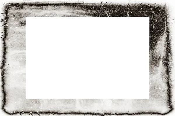 Starý Grunge Ošlehaný Loupaná Omítka Nástěnný Rám Abstraktní Starožitné Popraskané — Stock fotografie
