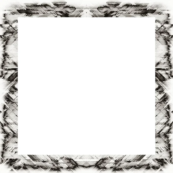 Oude Kleur Grunge Vintage Textuur Met Retro Patroon Frame Met — Stockfoto