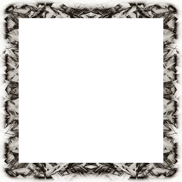 Oude Kleur Grunge Vintage Textuur Met Retro Patroon Frame Met — Stockfoto