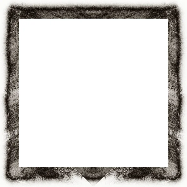 Oude Kleur Grunge Vintage Textuur Met Retro Patroon Vierkant Frame — Stockfoto